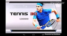 3D tennis game review-Android gameplay