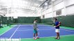 TENNIS TIP SERVE   Tennis Serve Toss Tip For Topspin Serve1