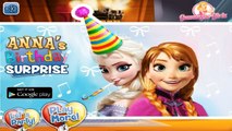 Disney Frozen Princess Anna Elsa Birthday Surprise Frozen Games for Children