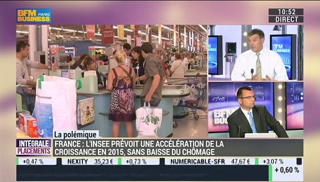 Nicolas Doze: L'Insee s'attend à 1,2% de croissance en 2015 - 19/06