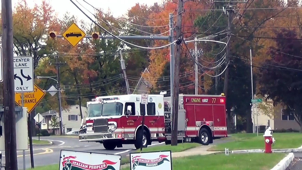 William Penn Engine 77 Responding.