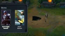 ® Batman   Rejected Champion Spotlight League of Legends