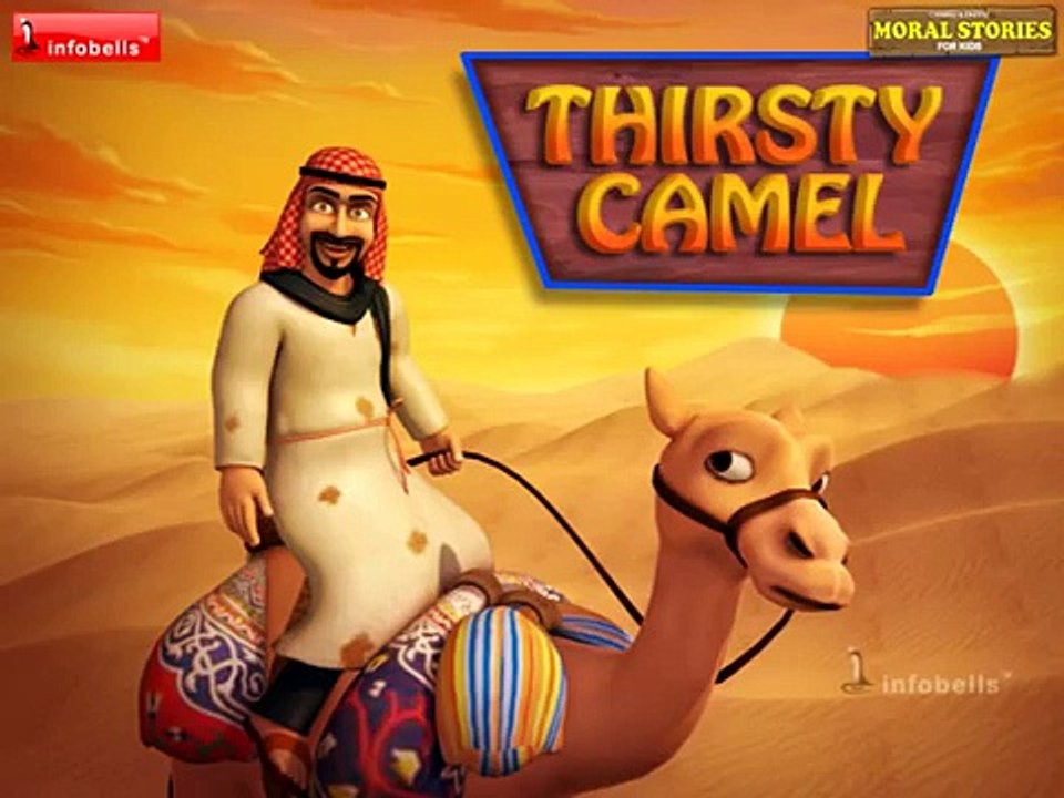 Thirsty Camel Stories for Children English KyKyMickey
