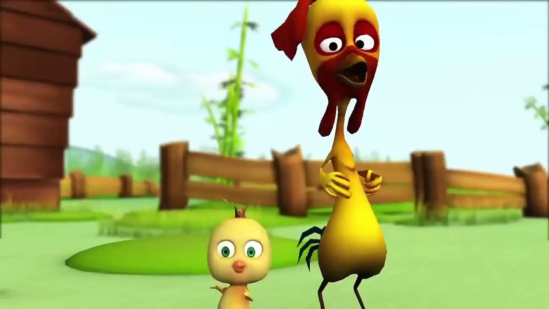 ⁣Chicken song cartoon for kid   funny cartoons