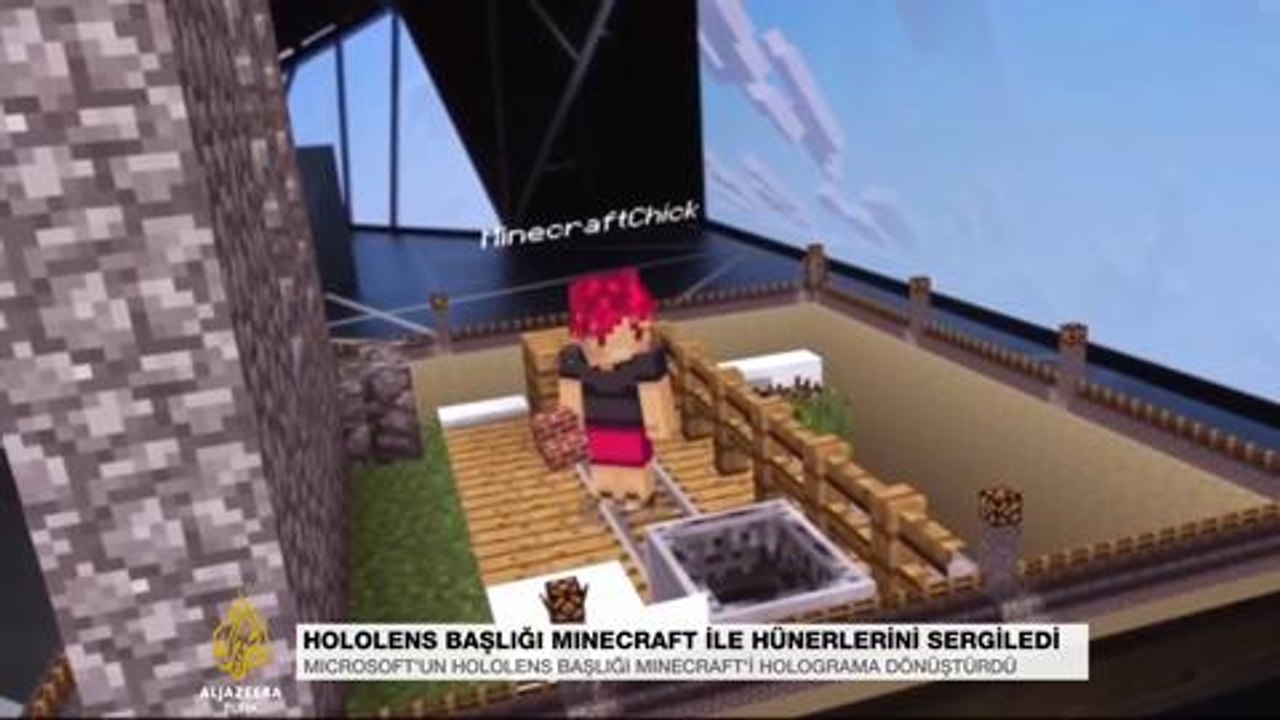 Hololens ile Minecraft oyunu