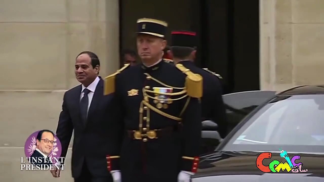 فضيحة و مسخرة الملحق العسكري المصري في فرنسا (واكل فول)