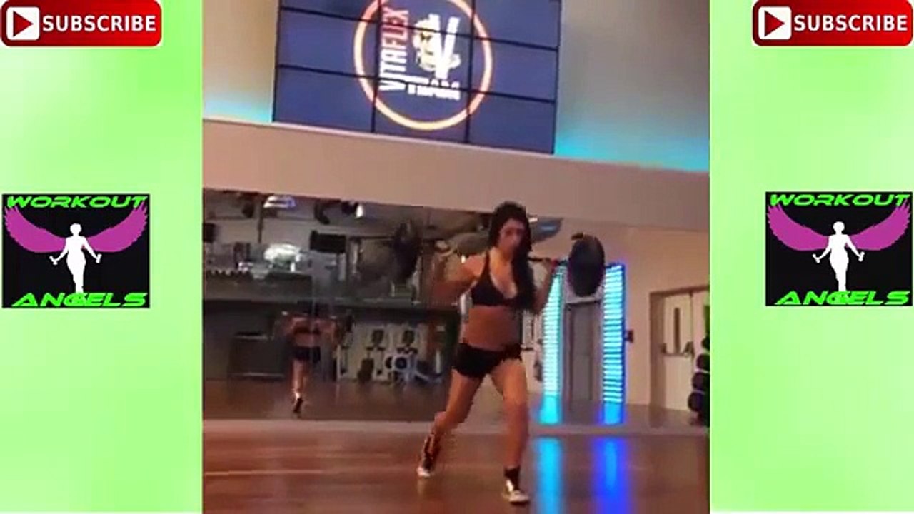 Bella Falconi [ Workout Motivation Angel ] Tutorial Fitness Video