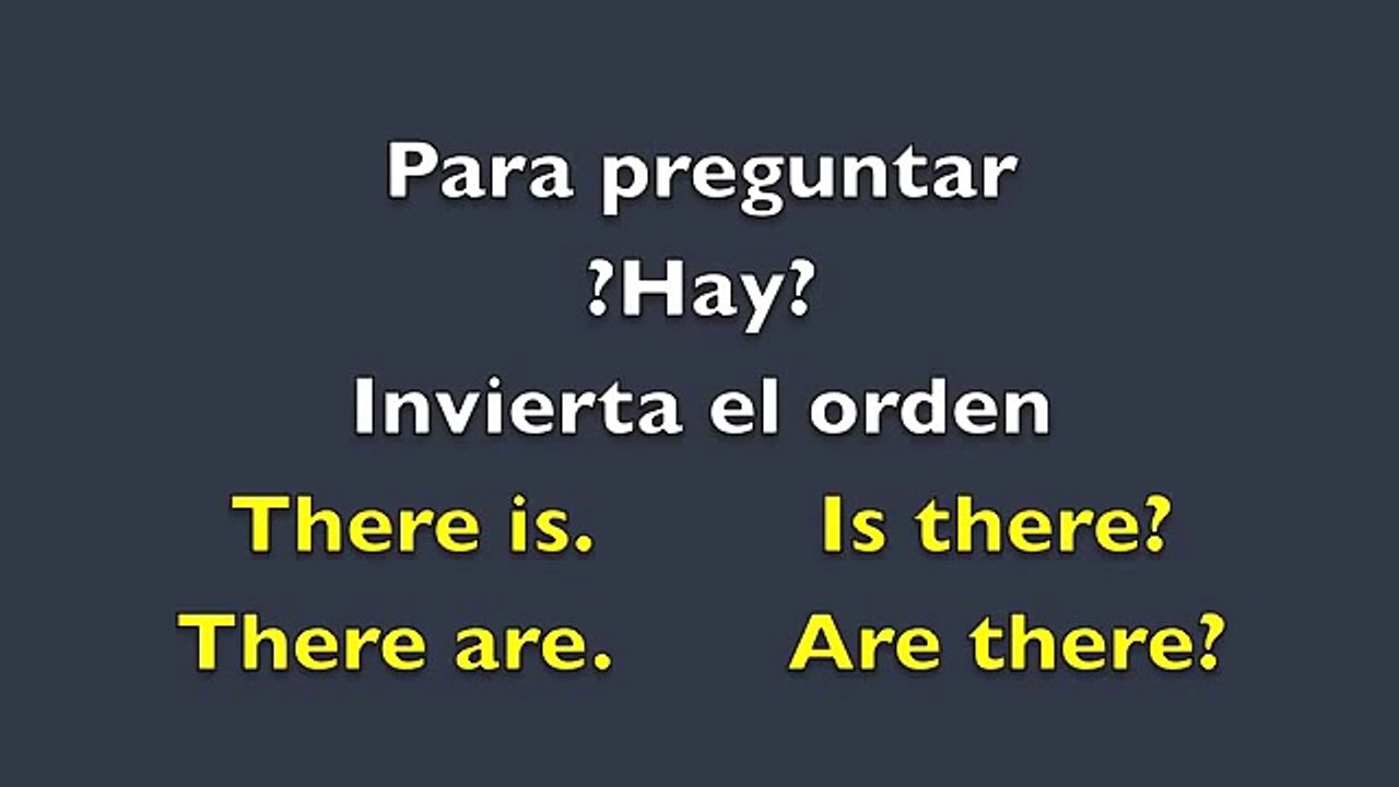 10 Hay - Aprender ingles basico