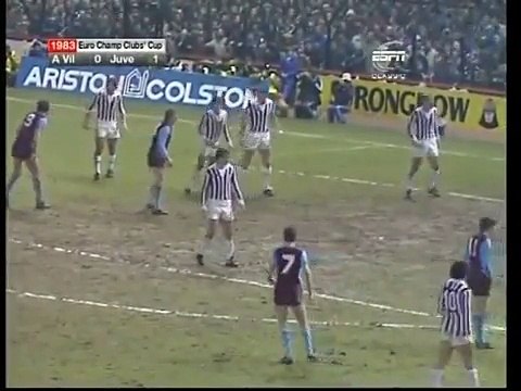 Aston Villa v Juventus 1-2 (02.03.1983) Andata, Quarti Coppa dei Campioni.