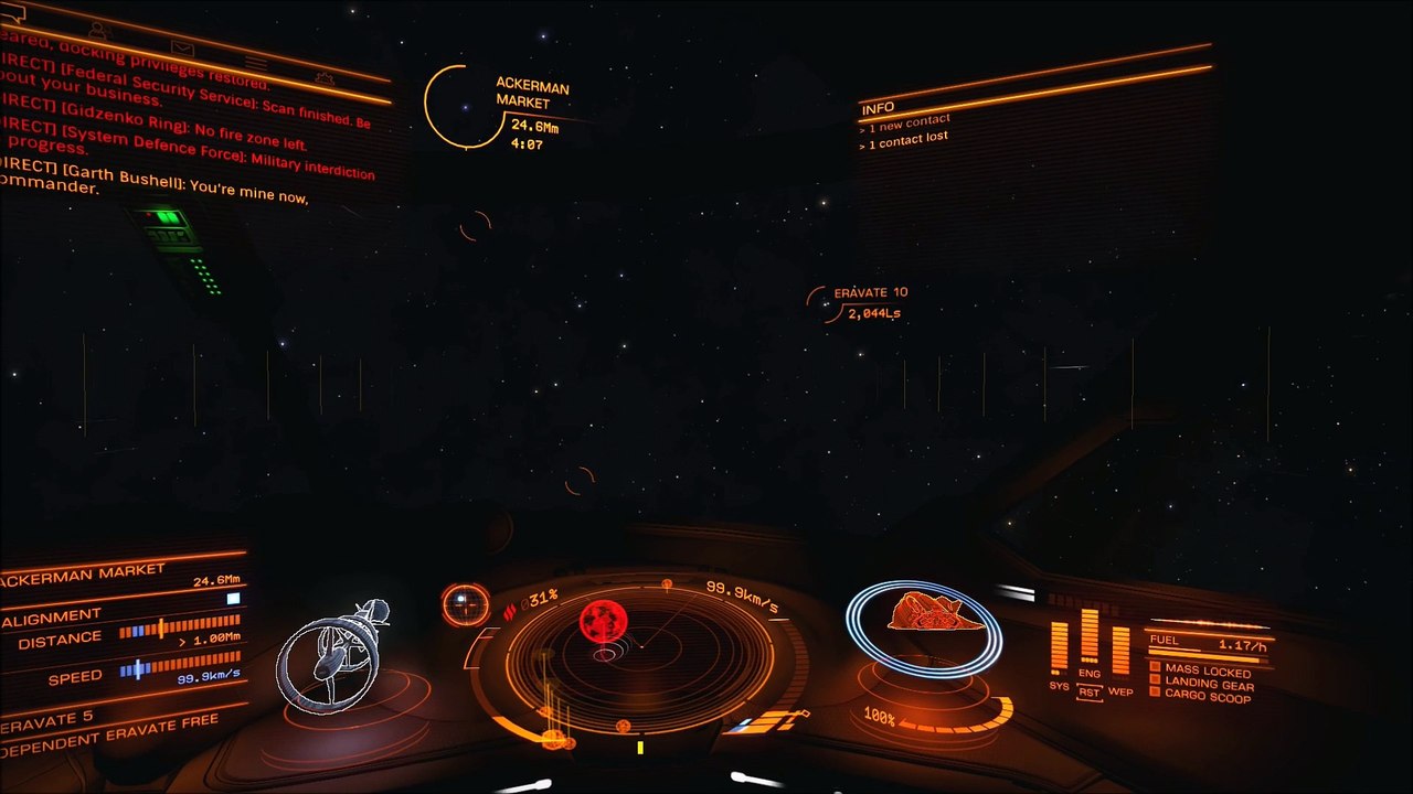 Elite Dangerous - Gameplay dans l'espace #1 (Xbox One)
