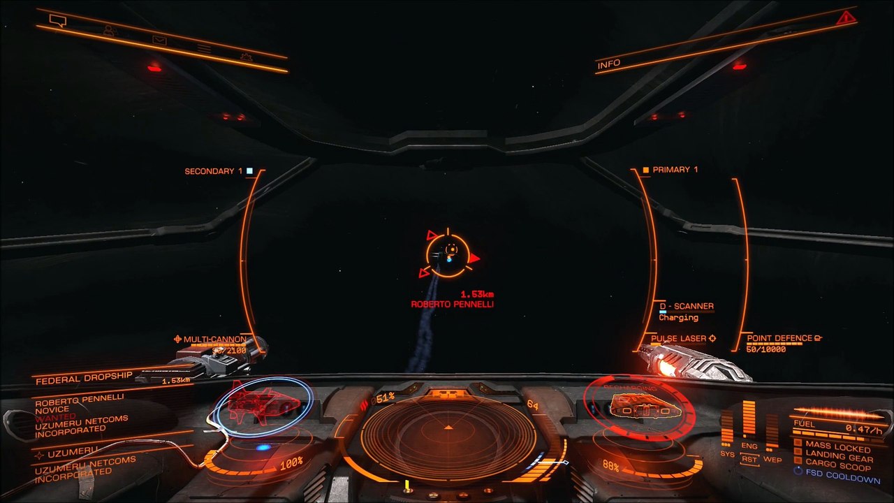 Elite Dangerous - Gameplay dans l'espace #2 (Xb...
