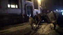 Riots in Riga, Latvia