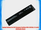Laptop Battery for HP/Compaq Pavilion DV4-2025LA 12 cells 8800mAh Black
