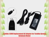 Toshiba 120W Replacement AC Adapter for Toshiba Qosmio Notebook Model