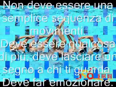 Montaggio sul nuoto sincronizzato