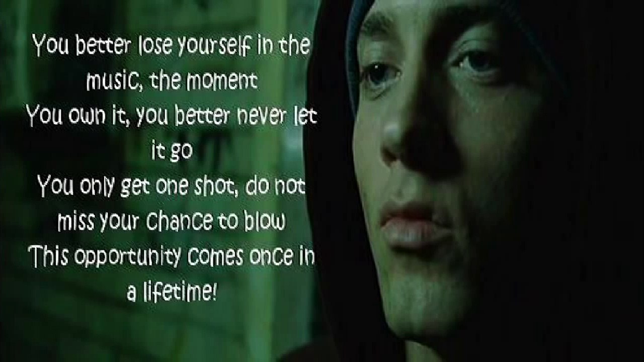 Eminem - lose yourself {reconstructed instrumental 4 karaoke)