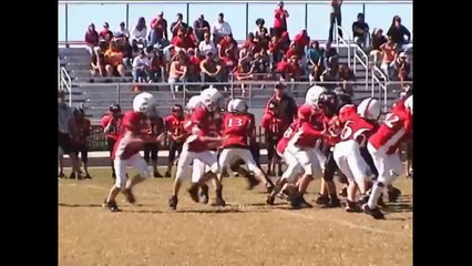 The Flash - Kids Football Running Back. Youth Football RB