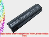 Laptop Battery for HP/Compaq Presario C502US 9 cells 8800mAh Black