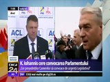 Klaus Iohannis - Domnule Ponta, dacă mai veniți tot cu hârtiuțe, faceți copiuțe ca lumea!