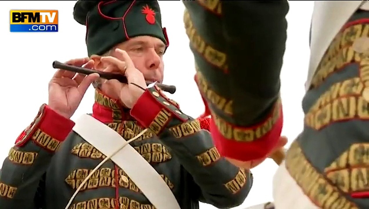 Reconstitution grandeur nature de la bataille de Waterloo