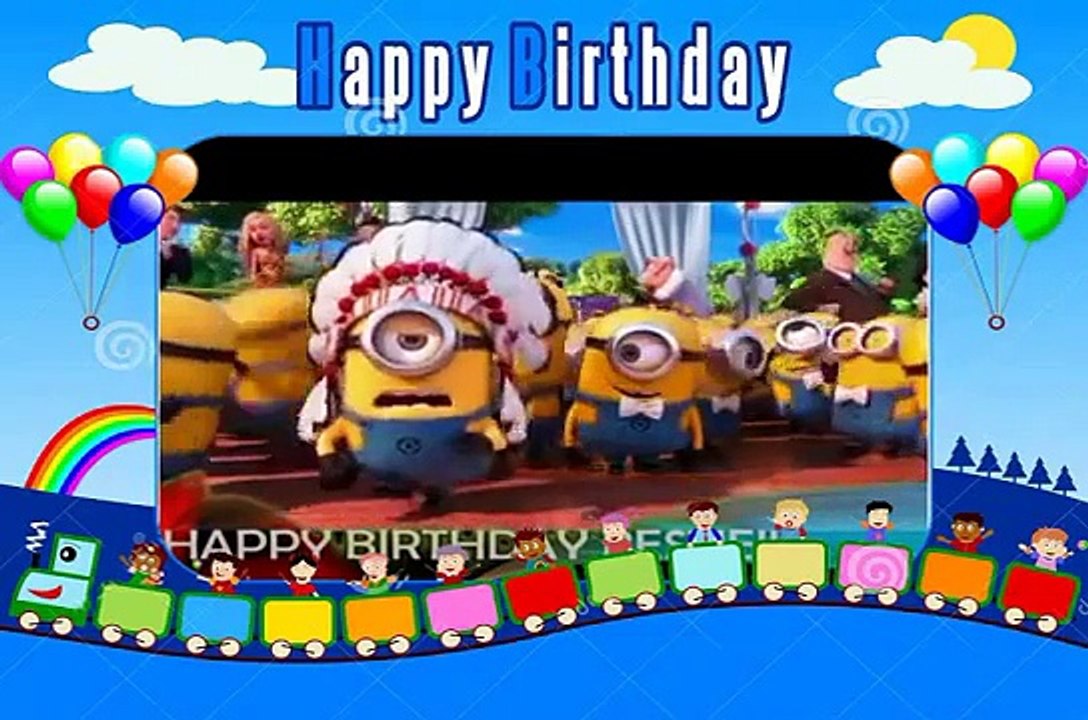 Minions Sing Happy Birthday Video Dailymotion