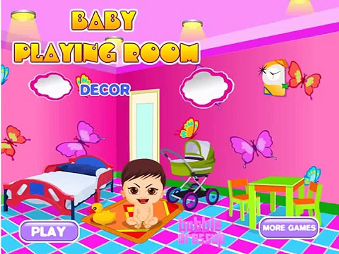 ⁣Baby playing room Fun Cartoon Game Play
