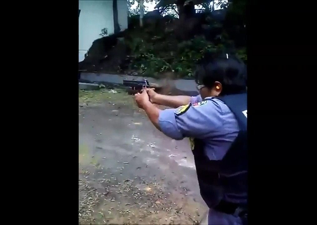 How not to shoot a gun