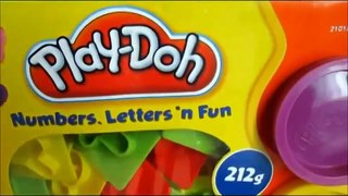 Funny Math Classroom Play Video for Kids Make Numbers and Letters with Play Doh