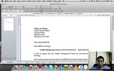 How to Get Out Of A Speeding Fine with a Letter!