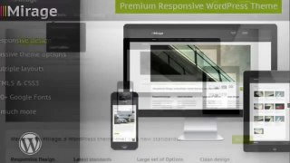 Mirage - Premium Responsive WordPress Theme