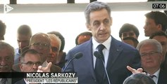 Nicolas Sarkozy compare les migrants à une fuite d'eau - ZAPPING ACTU DU 19/06/2015