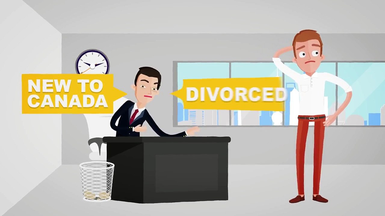 Motion graphic cartoon animation for client