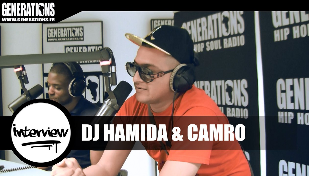 DJ Hamida - Interview #MixParty2015 (Live des studios de Generations)