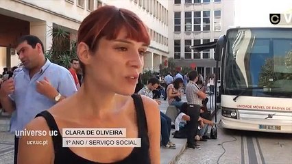 Receção aos novos alunos começou na UC