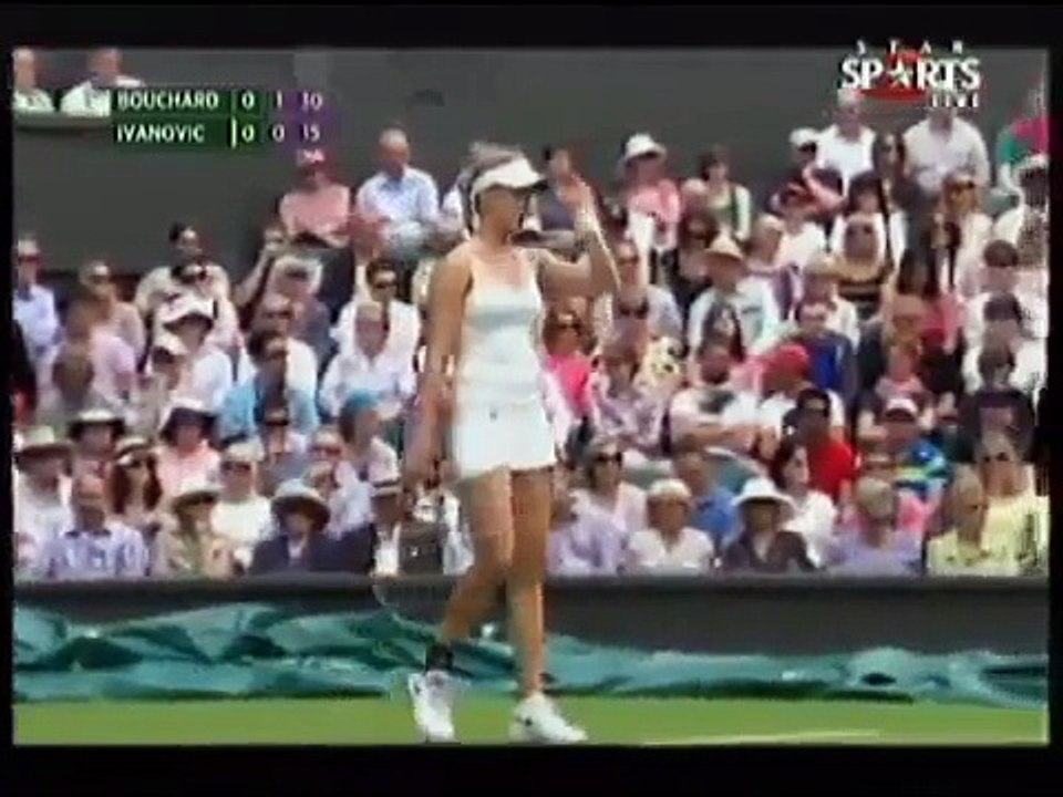 26 June 2013 Match Tennis Bouchard Vs Ivanovic 01 [tennis betting]