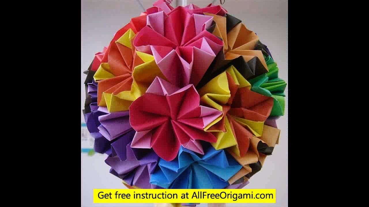 how to make a origami magic ball easy - video Dailymotion