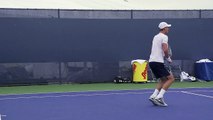 Tomas Berdych in Super Slow Motion - Forehand #1 - Western & Southern Open 2014