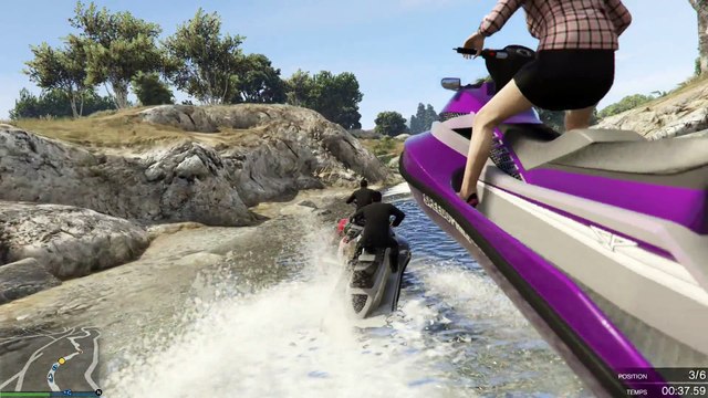 Grand Theft Auto V - PCMultiGaming - Challenge Scooter des Mers