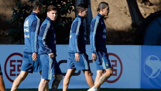 Di Maria régale à l'entraînement de l'Argentine !