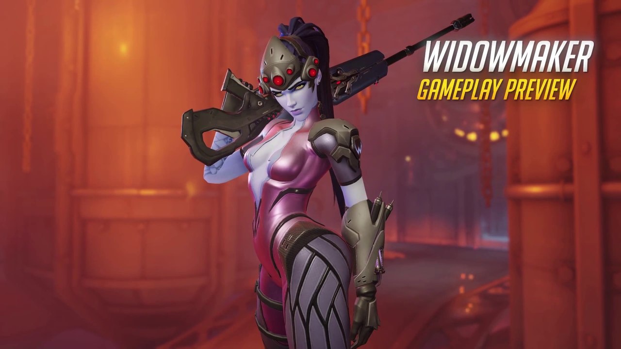Overwatch - Widowmaker Gameplay Preview