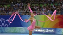 Kanaeva's Rhythmic Gymnastics Double Gold | 90 Seconds of the Olympics