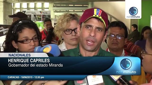 Capriles señaló que el CNE podría convocar a elecciones para septiembre