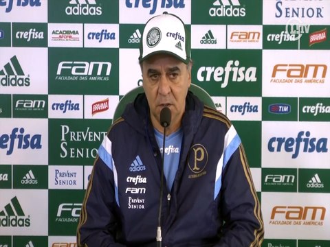 Marcelo Oliveira elogia elenco do Palmeiras e descarta mais reforços