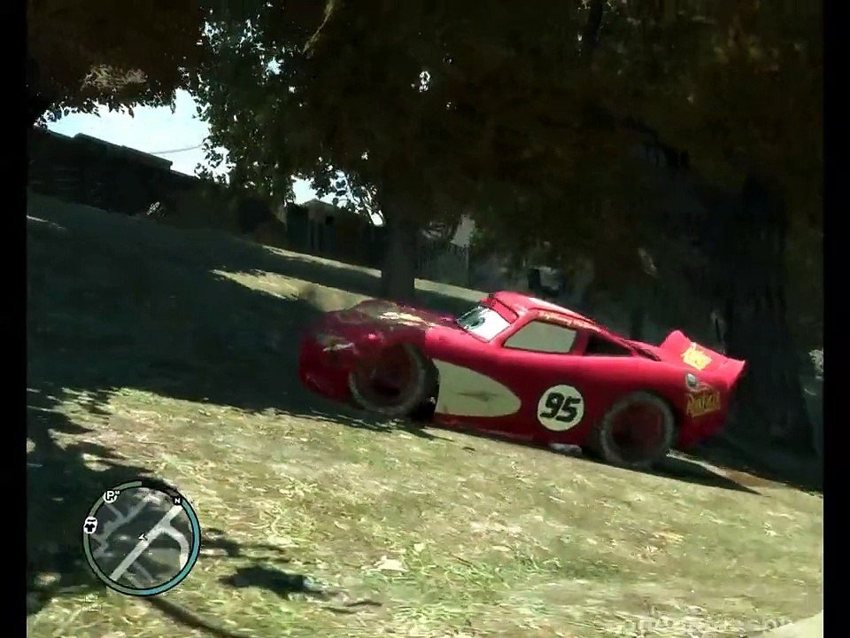 Lightning Mcqueen cannot climb by onegamesplus
