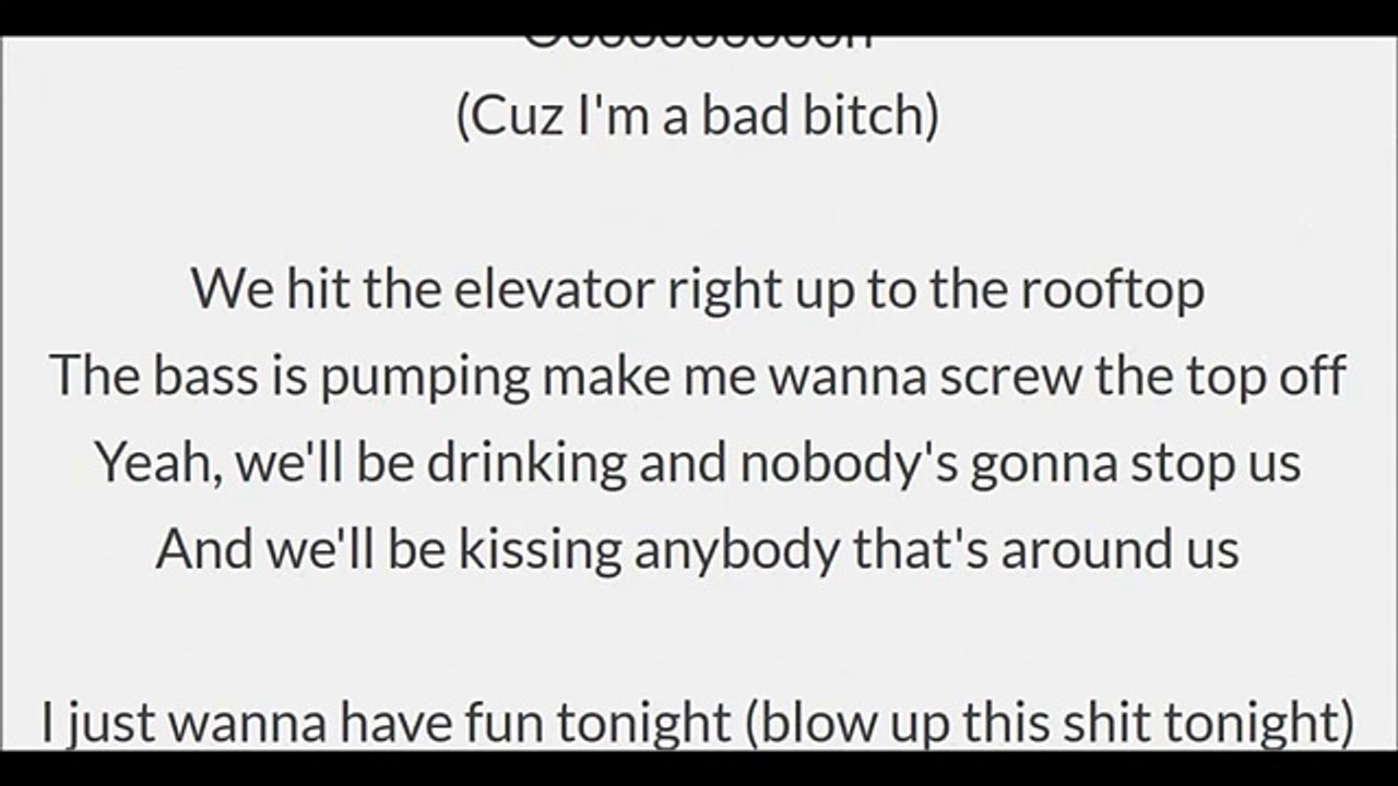 Madonna - Bitch I'm Madonna ft. Nicki Minaj Lyrics