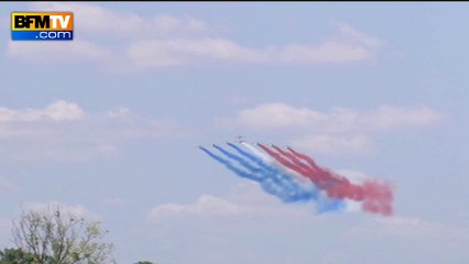 Salon du Bourget: le show de la patrouille de France