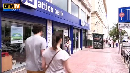 De plus en plus de Grecs retirent leur argent par crainte d’un contrôle des capitaux