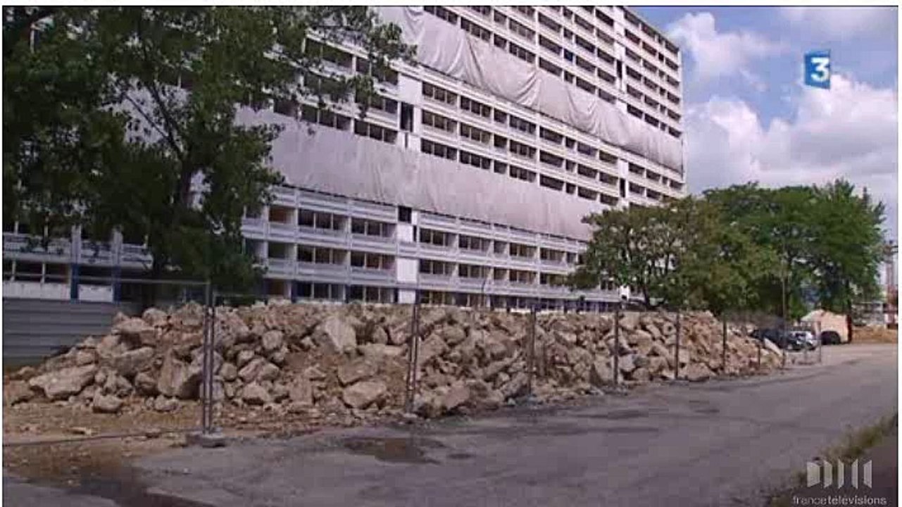 Préparation Implosion Barre 230 - 19062015 - FR3 GRAND LYON
