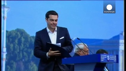 Descargar video: Grecia: Tsipras in Russia, Europa ritrovi strada della solidarietà