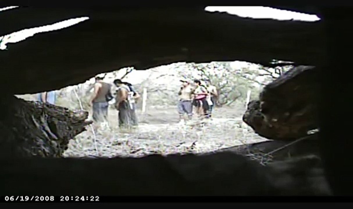 Trespassers Caught on Hidden Camera